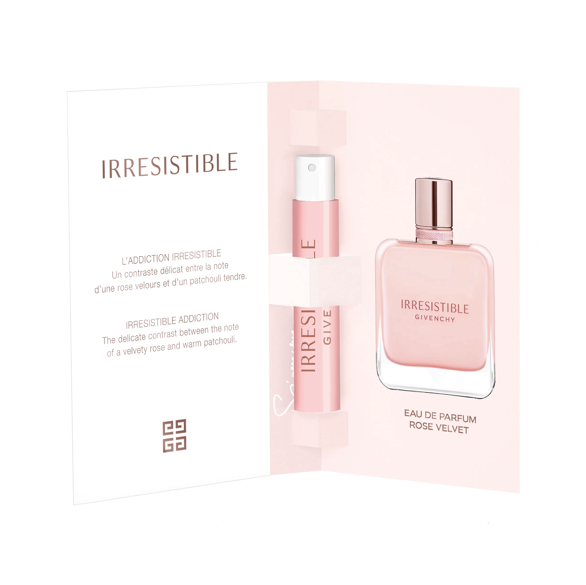 Парфюмерная вода Givenchy Irresistible Rose Velvet мини 1 / Пробник яркого аромата Живанши Иррезистибл Роза Вельвет