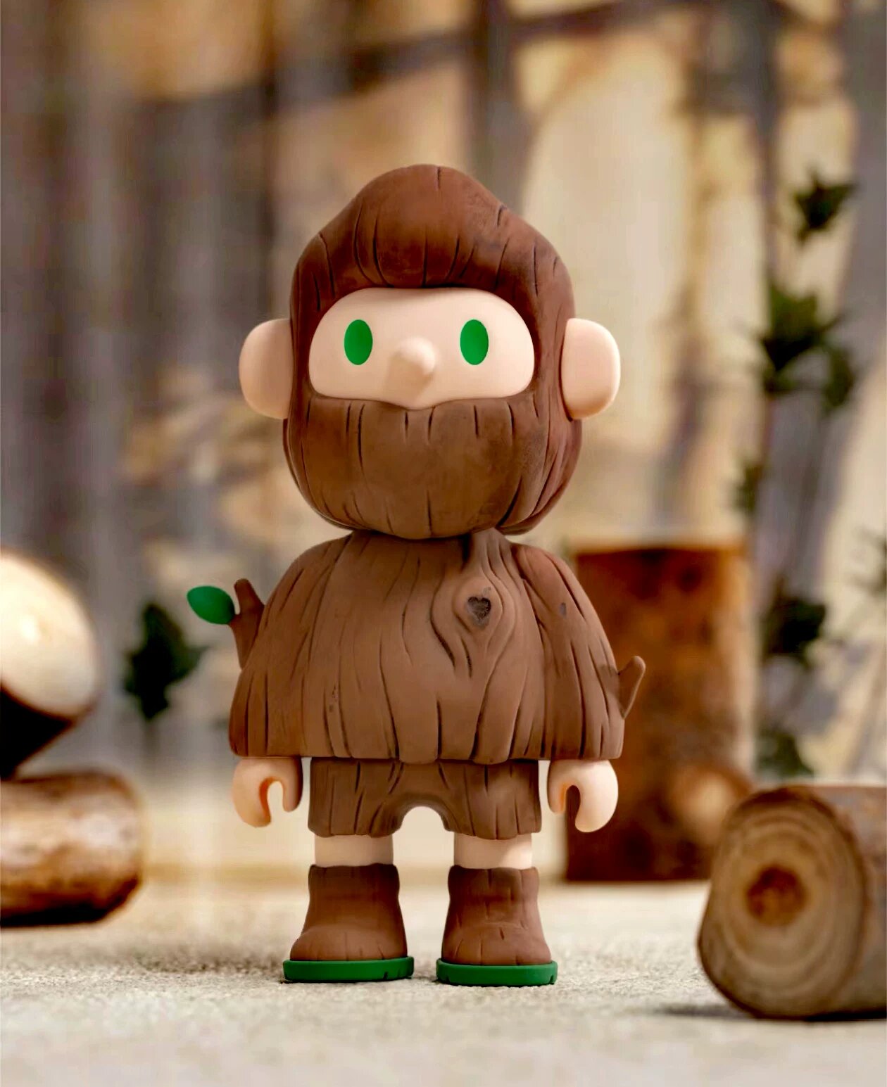 FARMER BOB Fragile Forest Collection Скрытая фигурка 'Ростовой всплеск' единорога, Официальная лицензия, 10-летие