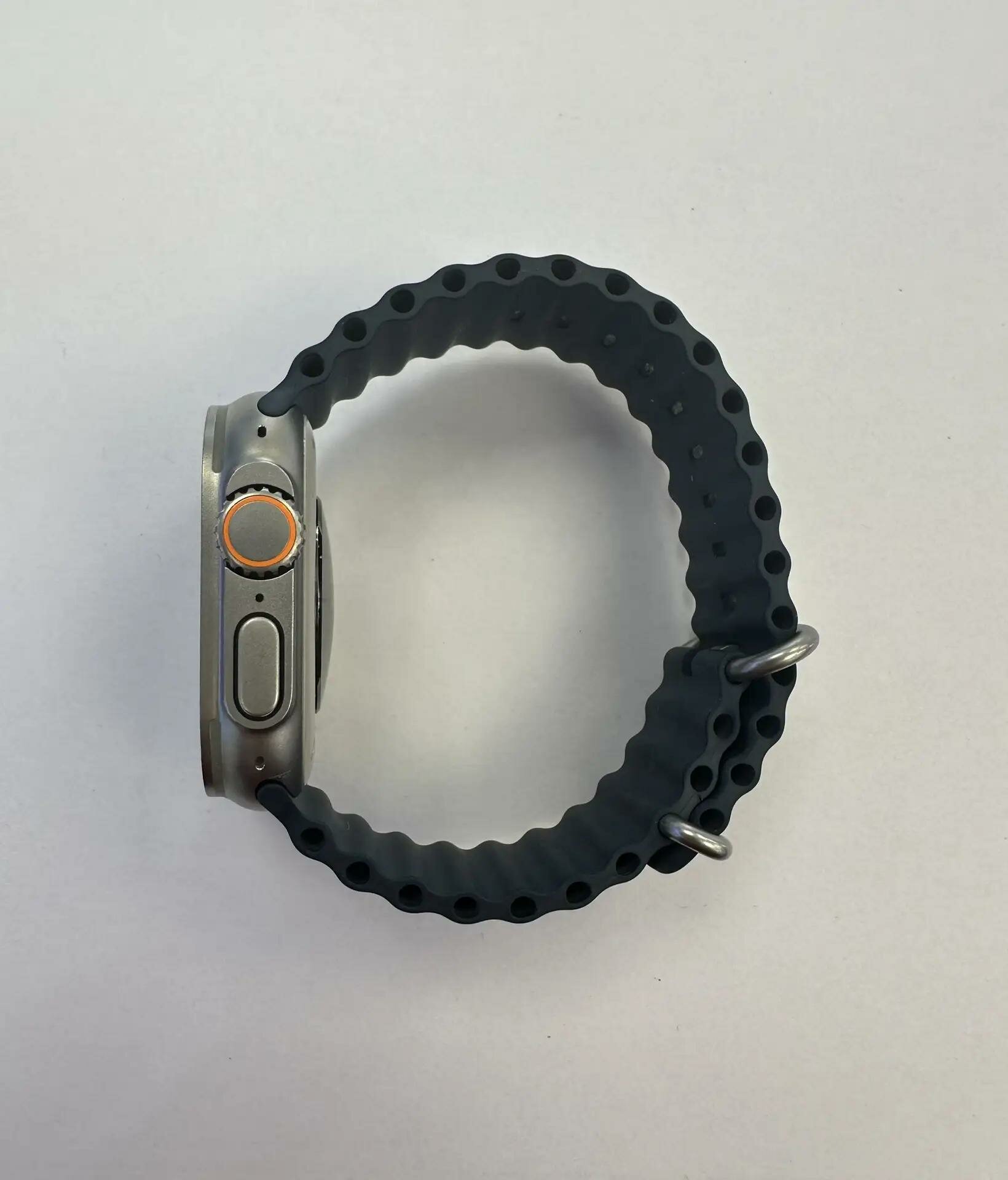 Часы Apple Watch Ultra 2 Natural Titanium +ремешок Ocean Band Navy — фото 1