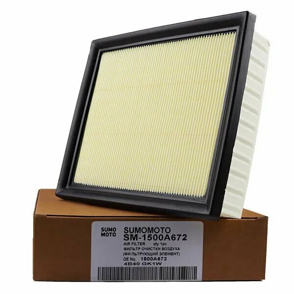 Фильтр воздушный SM-1500A672 SUMOMOTO MITSUBISHI Eclipse Cross; OEM - 1500A672;