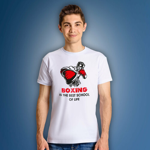 фото Футболка, размер xl, белый aika "яркость и стиль в спорте"