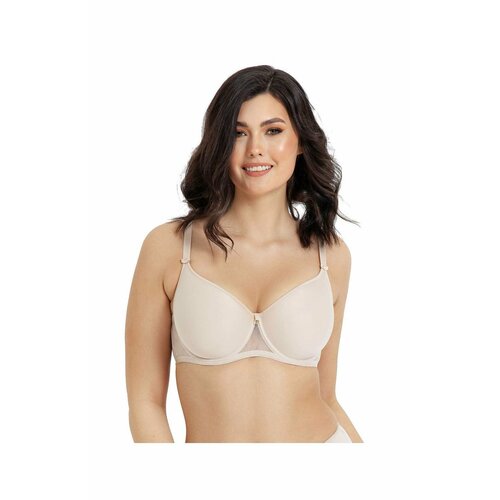 Бюстгальтер  subtille, размер 90E, бежевый