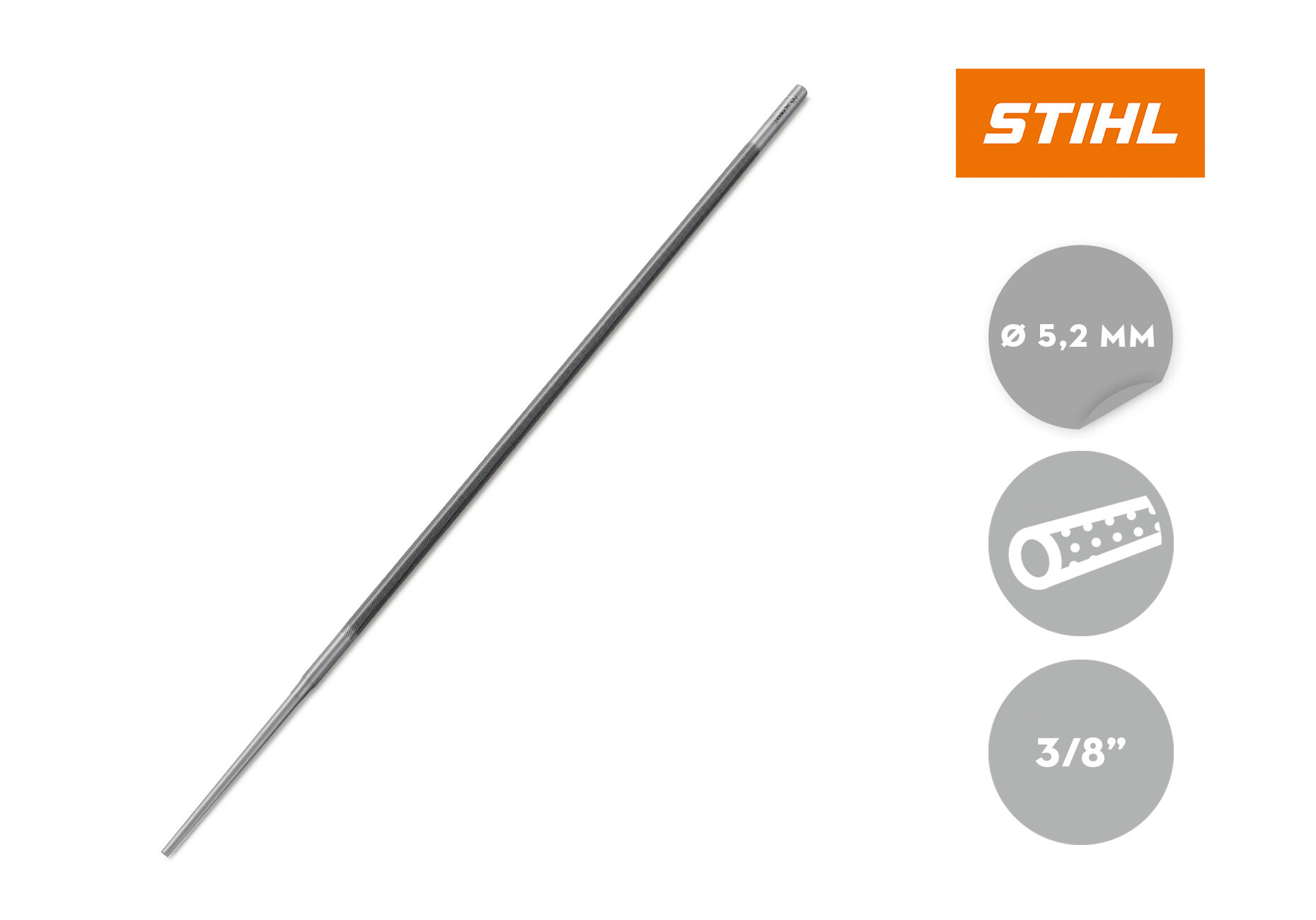 Напильник Stihl 5.2мм круглый 5605-773-5212 - фото №8