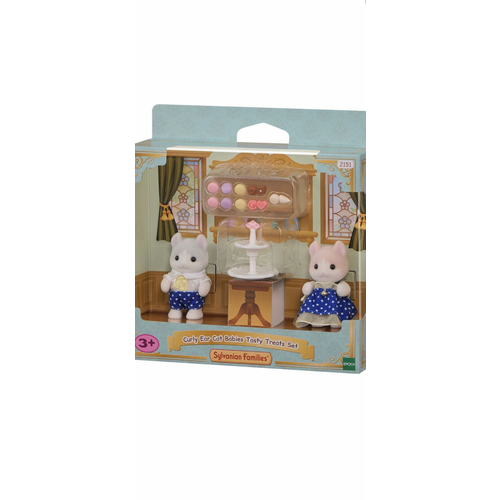 Sylvanian Families Набор вкусных угощений для котят с кудрявыми ушками