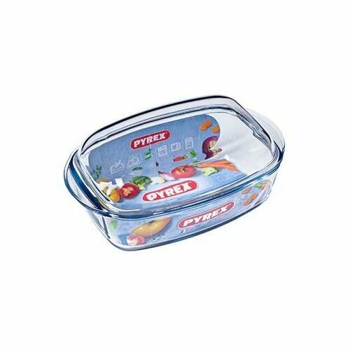 Кастрюля-утятница PYREX Essentials 4,5 л прямоугольная