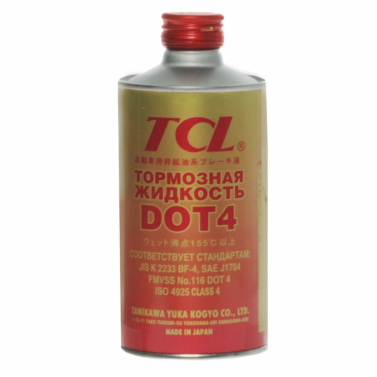 Тормозная жидкость TCL DOT4 0355л