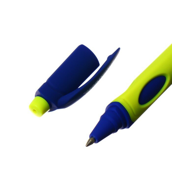 Ручка шариковая Erich Krause "Ultra Glide Technology ErgoLine Kids" синяя, 0,7мм, грип 41539 - фотография № 6