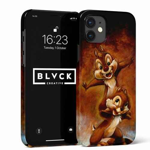 Чехол для IPhone 14 Pro с рисунком Chip n Dale Чип и Дейл спешат на помощь игра по мультику про отважных бурундуков на sega chip n dale rescue rangers чип и дейл спешат на помощь