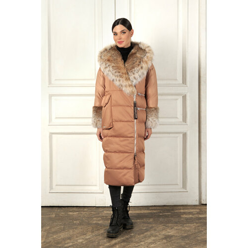 Пуховик NORTHFOX, размер 42-44, золотой