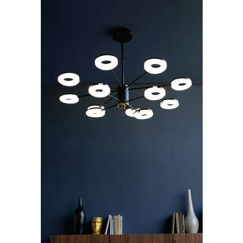 Люстра потолочная на штанге 8182-12