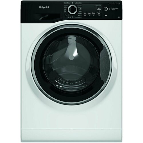 Стиральная машина Hotpoint NSB 6039 ZS VE RU (Цвет: White/Black)