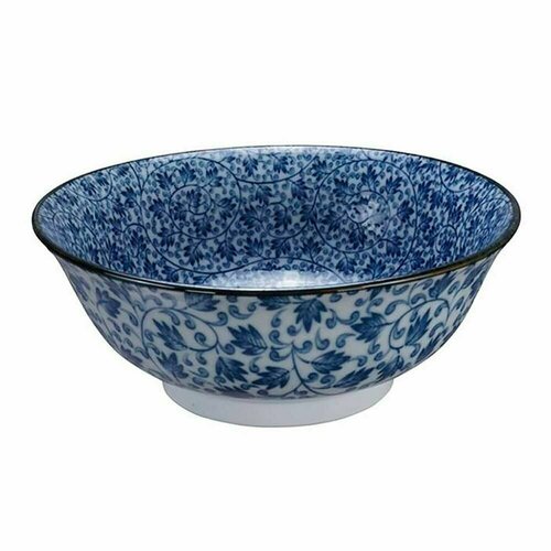 Салатник TOKYO DESIGN Mixed Bowls, 21 см, 1200 мл, фарфор, сине-белый (16539)