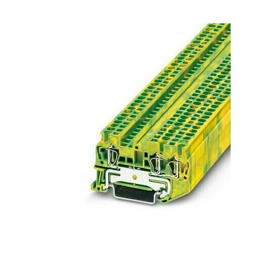 Клемма защитного провода ST 2,5-TWIN-PE Phoenix contact 3031267 5 шт.