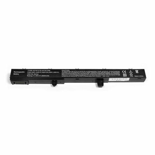 Аккумулятор для ноутбука Asus X451, X551 11.25V 2600mAh A41N1308, A31N1319, X45Li9C вентилятор кулер для ноутбука asus x451 x451c x451ca x511c x551 x551ca x551ma