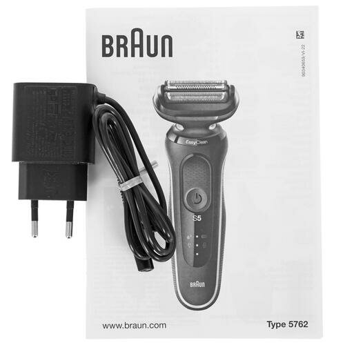 Электробритва Braun Series 5 51-B1000s черный/синий - фото №18
