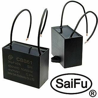 Пусковой конденсатор CBB61 30uF 450V / SAIFU