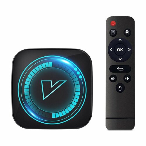 Смарт ТВ приставка Vontar H618 4/32GB, Allwinner H618, Android 12.0, Wi-Fi 2.4/5GHz, AV1, Smart TV Box 6K UHD, Андроид ТВ бокс, Медиаплеер