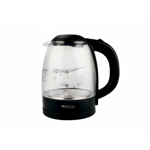 Чайник Kelli KL-1386 1L Black 117700₽