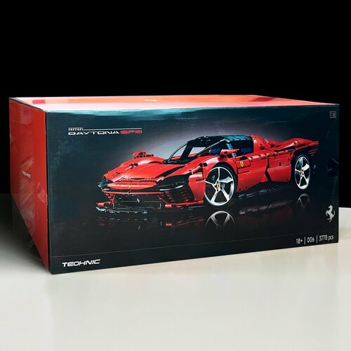 конструктор technic ferrari daytona феррари дайтона 3778 деталей 50003 ребенку Конструктор Ferrari Daytona SP3 006 Набор Феррари Дайтона сп3 3778 деталей