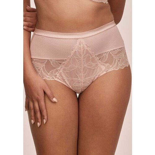 фото Трусы alles, размер 46, бежевый, розовый