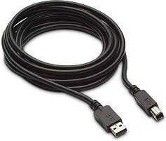 Кабель интерфейсный BION USB 2.0 AM/BM, 1.8м, черный - фото №2