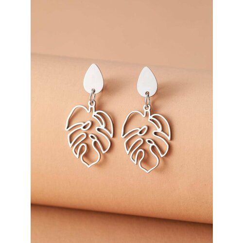 Серьги пусеты Jasmine House серебристый 565₽