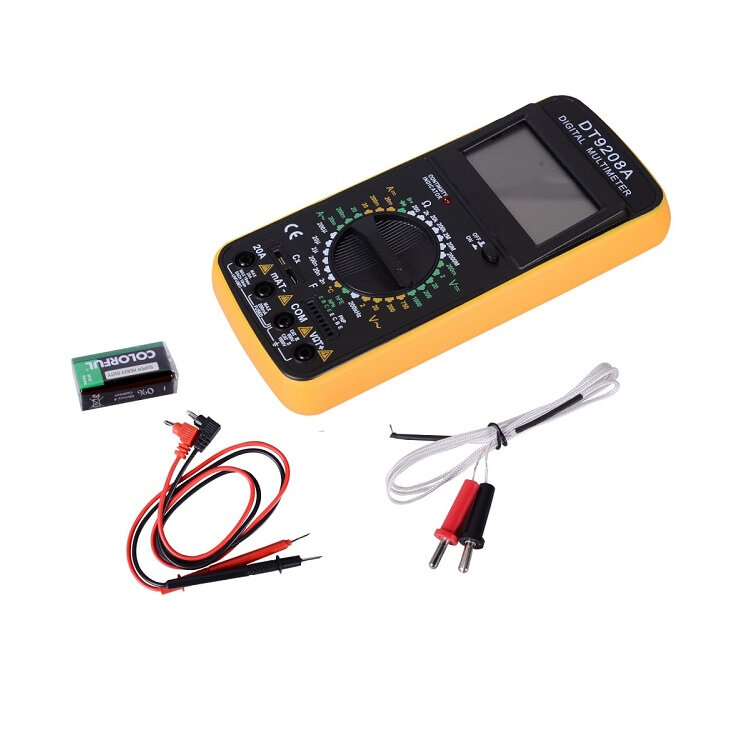 Мультиметр ТЕК DT-9208A, 340гр