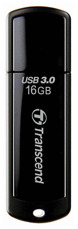 Флеш-память Transcend JetFlash 700, 16Gb, USB 3.1 G1, чер, TS16GJF700 — фото 1
