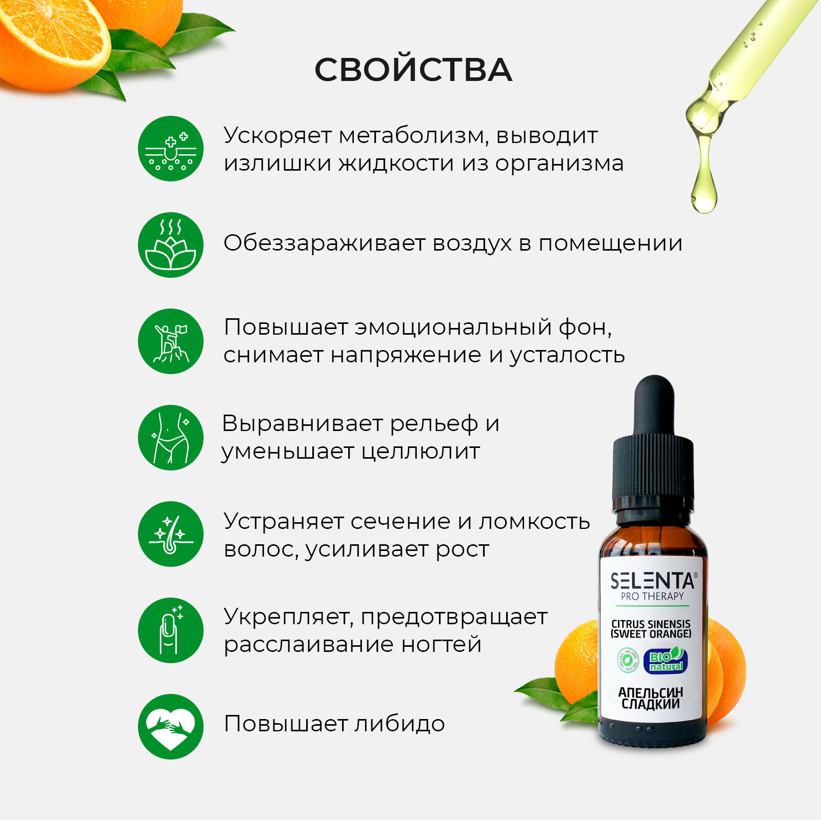 Картинки Эфирное масло Апельсина Сладкого / Апельсин Сладкий 100% Натуральное / 30 мл.