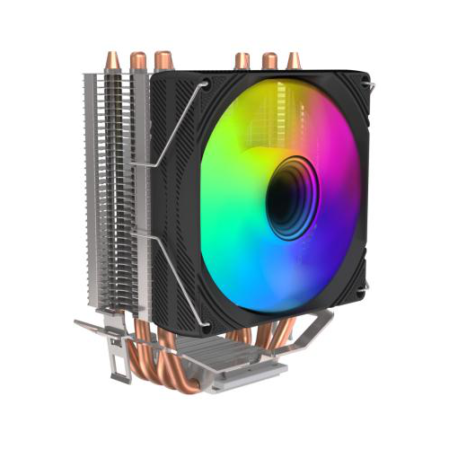 Кулер для процессора, 4 тепловые трубки, 4-pin, TDP 140W