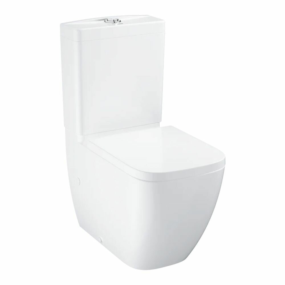 Унитаз-компакт Grohe Clova с бачком и сиденьем микролифт, альпин-белый (39909000)