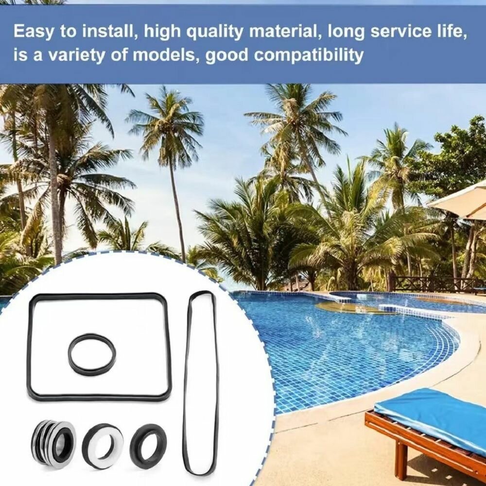 1 Комплект уплотнительных колец для насоса бассейна Hayward Super Pump SP2600 SP1600