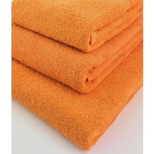 Полотенце Gala махровое оранжевого цвета 100x150 см 100 хлопок 1535₽