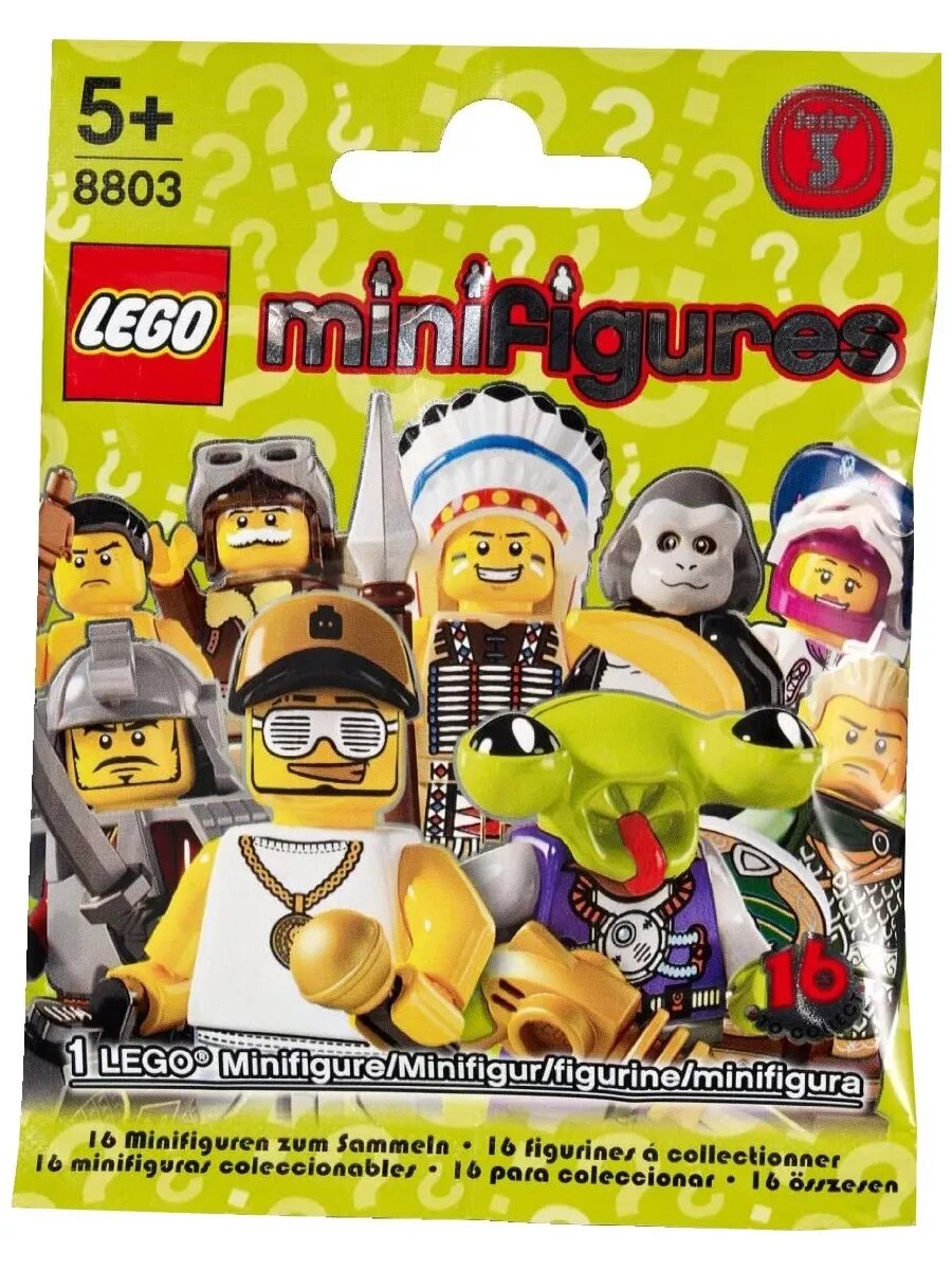 LEGO Collectable Minifigures 8803 Серия 3