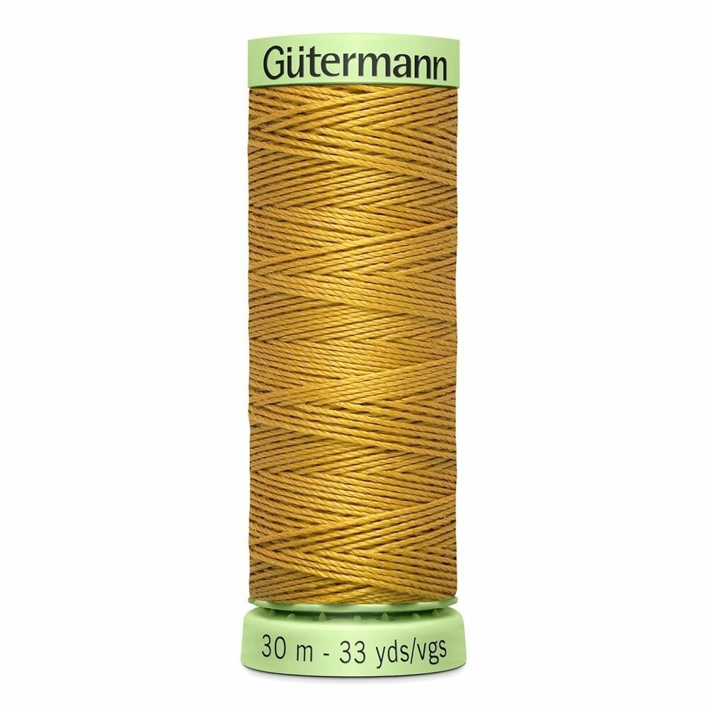 Декоративная нить Gutermann Top Stitch 30/30 м для декоративной отстрочки, 100% полиэстер, цвет 968 золотой, 5 шт (3)
