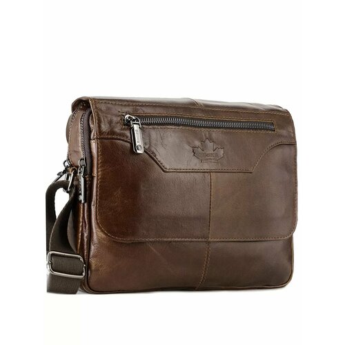 Сумка планшет , фактура гладкая, коричневый