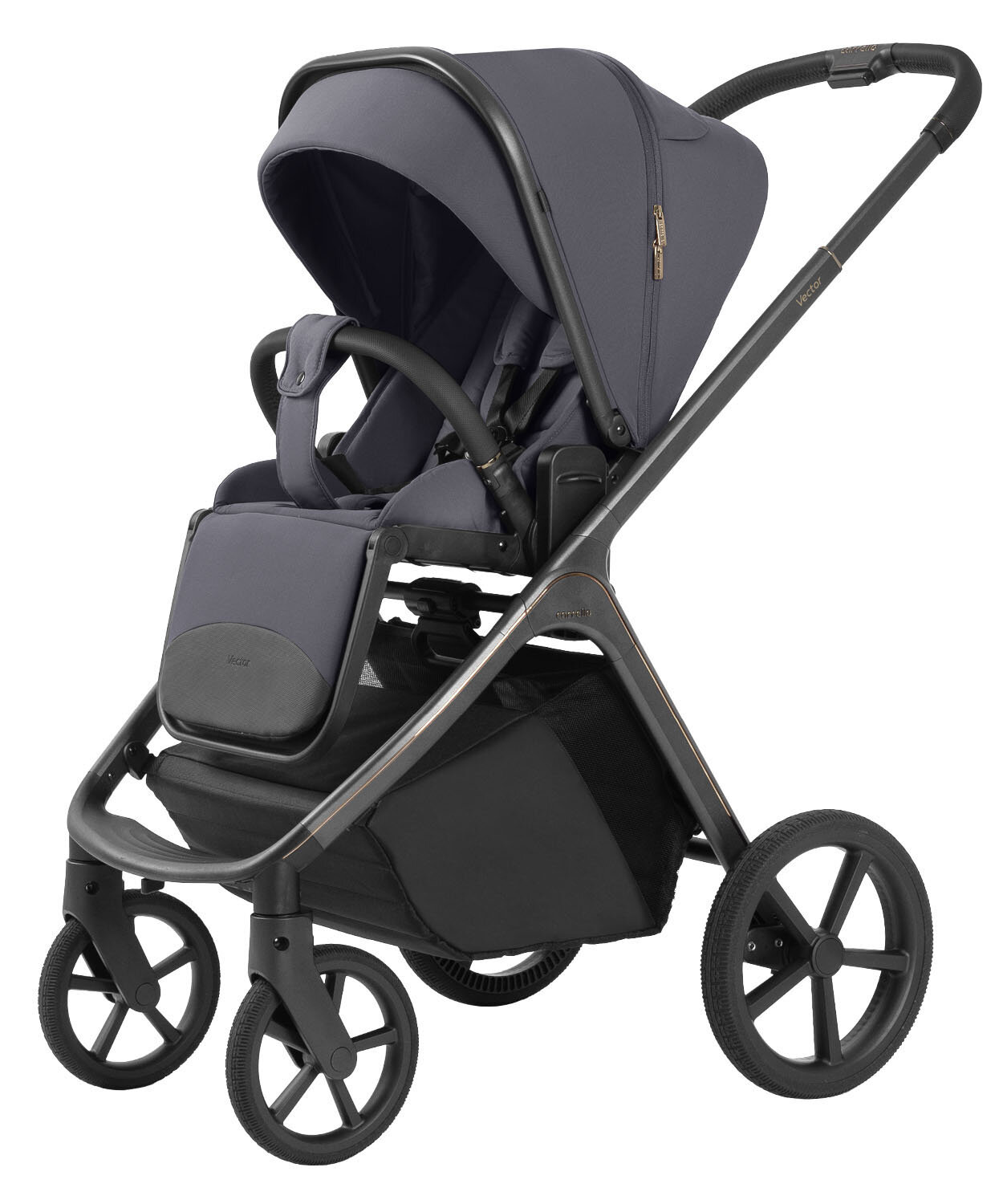 Детская коляска 2в1 Carrello Vector, цвет Ultimate Grey / 2025 (Графитовый), артикул производителя CRL-6551 — фото 1