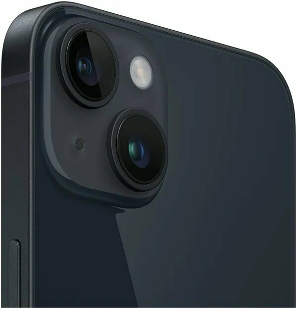 Смартфон Apple iPhone 14 Plus 256GB, Dual: nano SIM + eSIM, Черный /Midnight(Невозможно установить Rustore) — фото 1