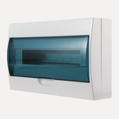 Изображение товара Щит распределительный навесной для модульных устройств ЩРН-П-18 пластиковый, IP41, 362х220х100 мм, REXANT