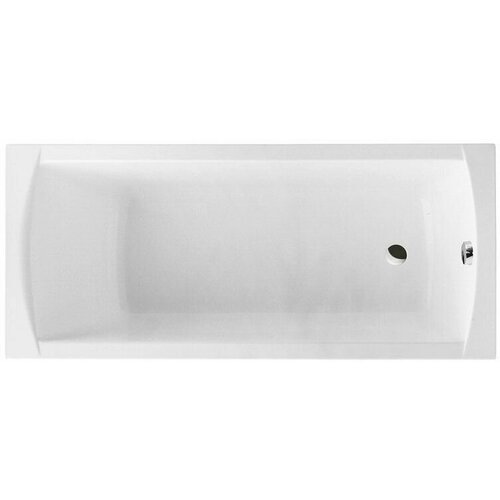 Акриловая ванна HusKarl SWANA 180х80, комплект 4 в 1: ванна установлена на каркас, белая, лицевой экран и слив-перелив (полуавтомат) в подарок!