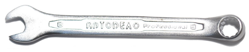 Ключ комбинированный АвтоDело 36008, 8 мм