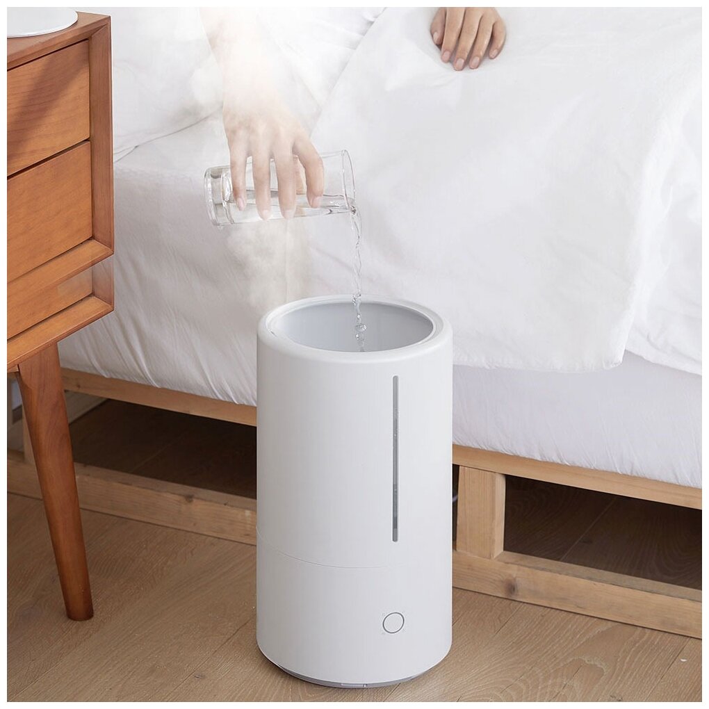 Увлажнитель воздуха Xiaomi Smart Antibacterial Humidifier (ZNJSQ01DEM / SKV4140GL), белый - фотография № 7