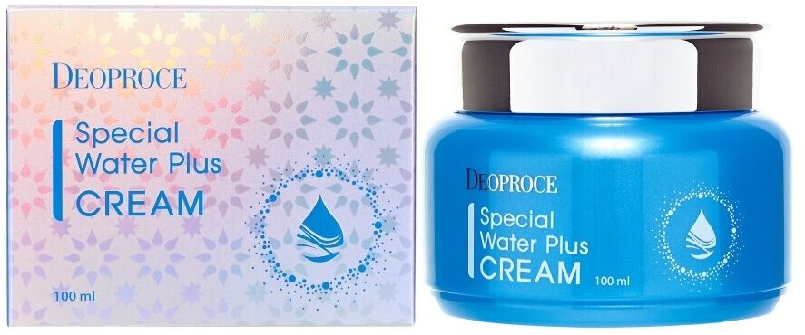 DEOPROCE SPECIAL WATER PLUS CREAM Увлажняющий крем для лица