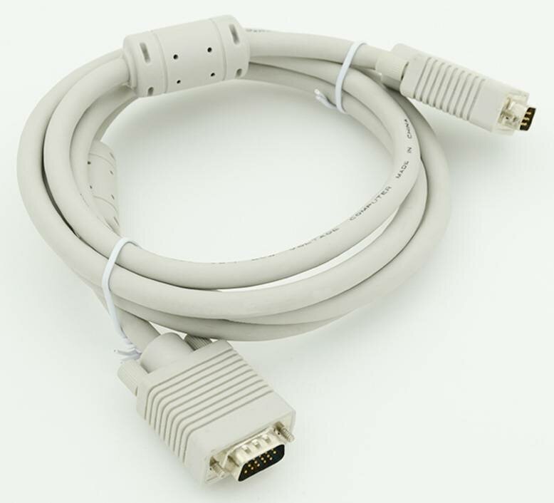 Кабель VGA 3.0м VCOM Telecom 2 фильтра VVG6448-3M - фото №13