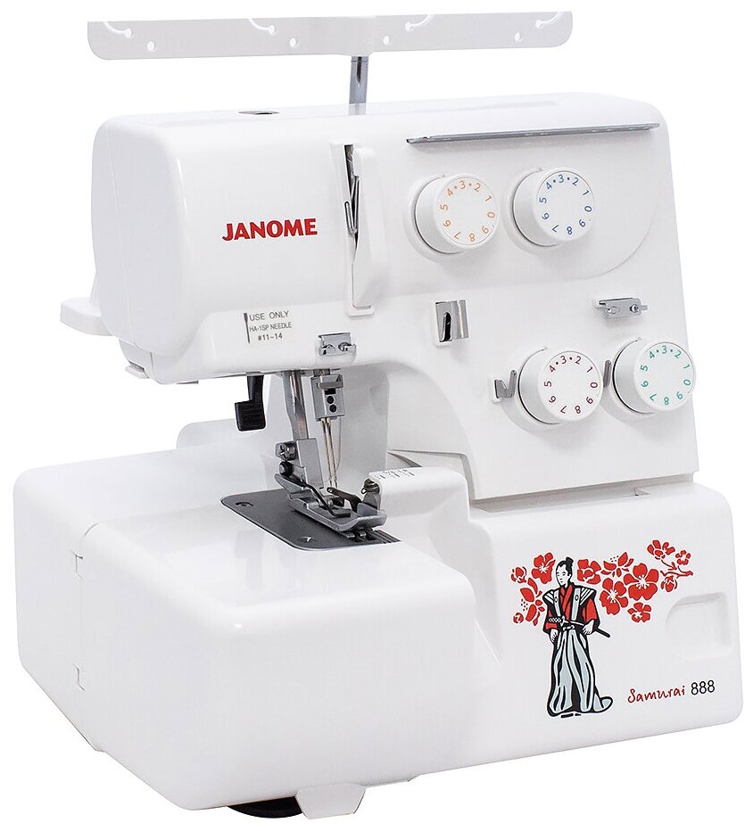 Оверлок Janome Samurai 888 - фото №1