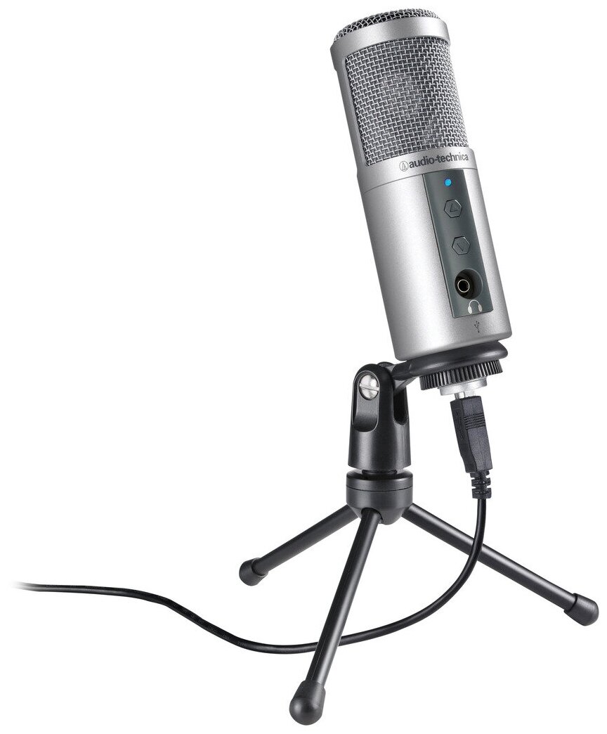  Audio-Technica ATR2500-USB USB, Silver