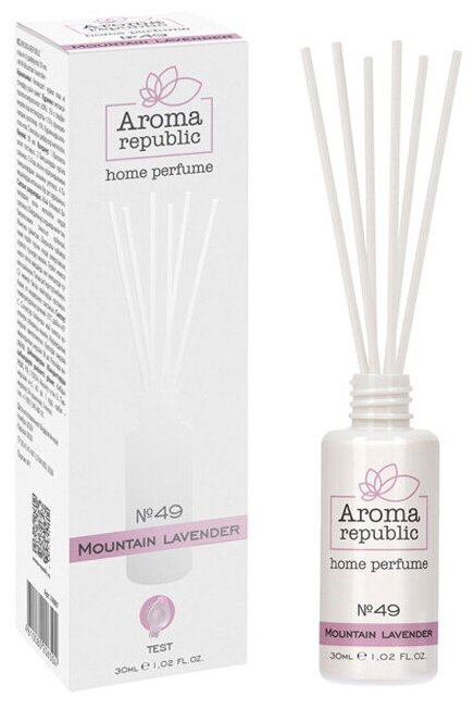 Ароматический диффузор Aroma republic №49 Mountain lavender 30мл - фото №3