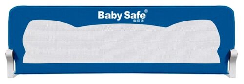 Baby Safe Барьер на кроватку Ушки 150 см XY-002B.CC, 150х42 см, синий