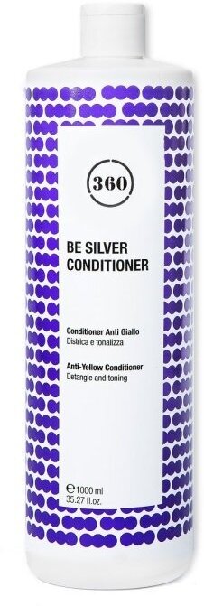 360 Антижелтый кондиционер для волос Be Silver Conditioner, 1000 мл (360, ) - фото №2