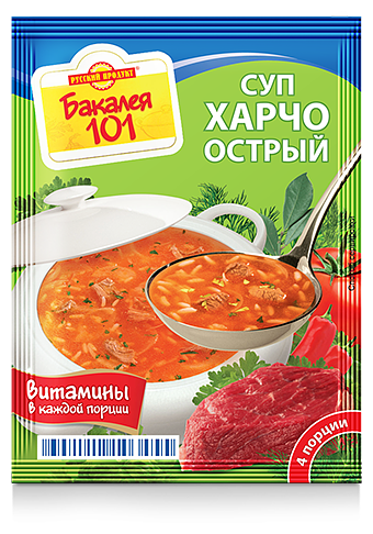 Суп Бакалея 101 Харчо острый пак 60г